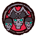 Torched Shadow Skeletons