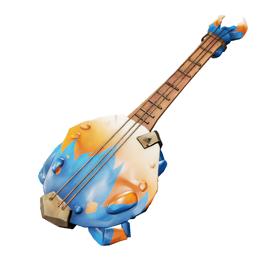 Azure Ocean Crawler Banjo