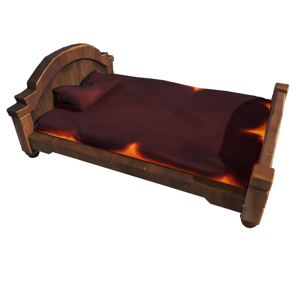 Captain's Bed of the Ashen Dragon