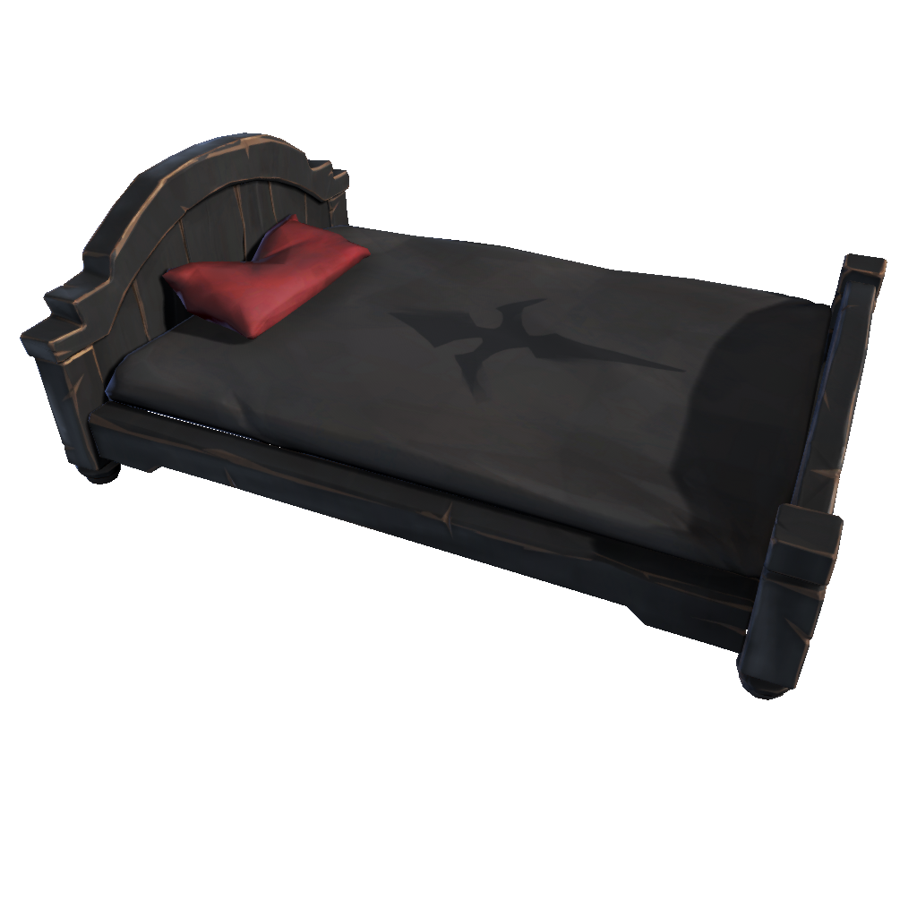 Crimson Crypt Captain's Bed
