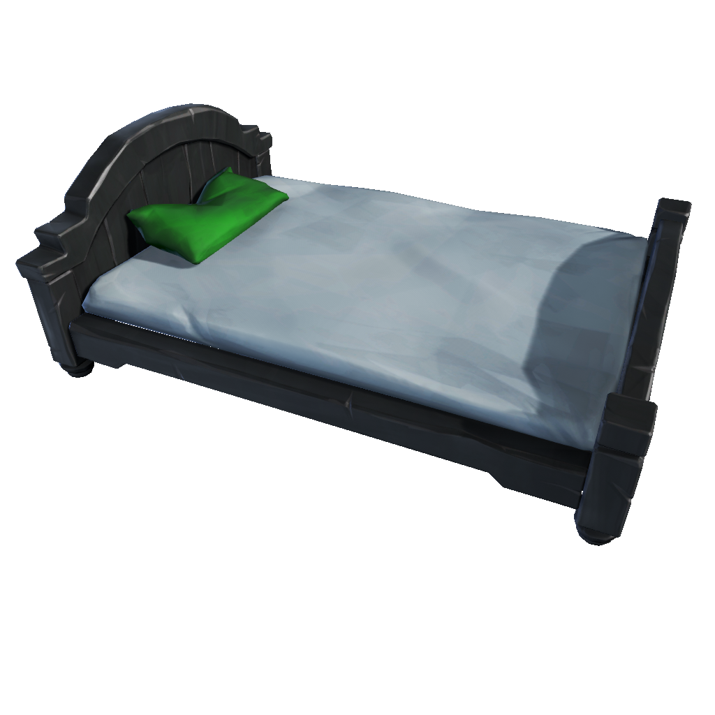 Obsidian Captain's Bed