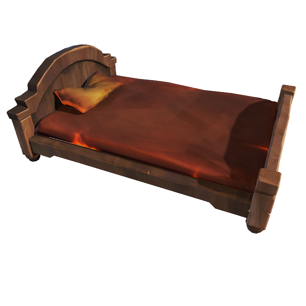 Scorched Forsaken Ashes Captain's Bed