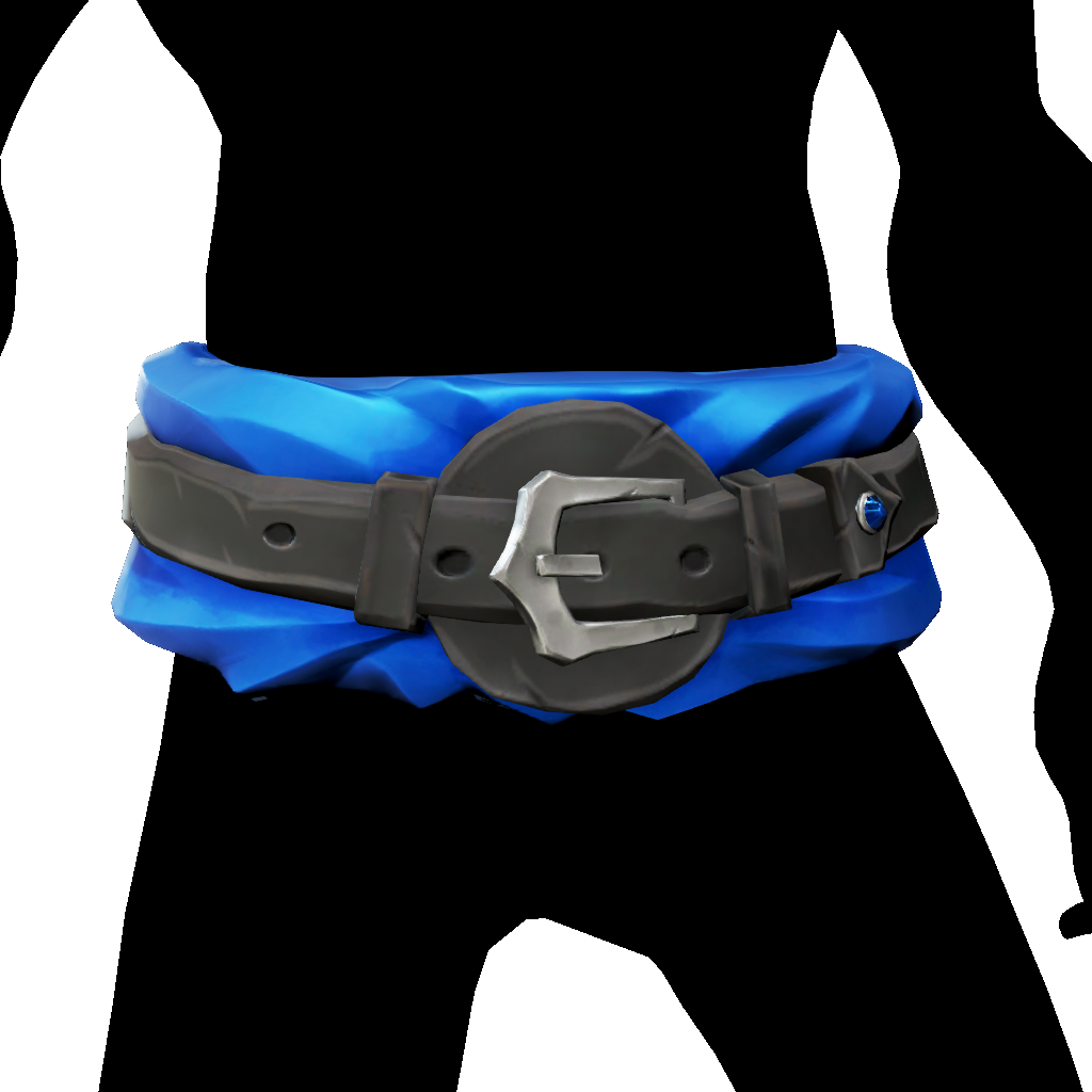 Eastern Winds Sapphire Padded Belt