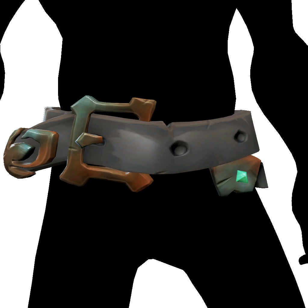 Rusted Skulls Belt
