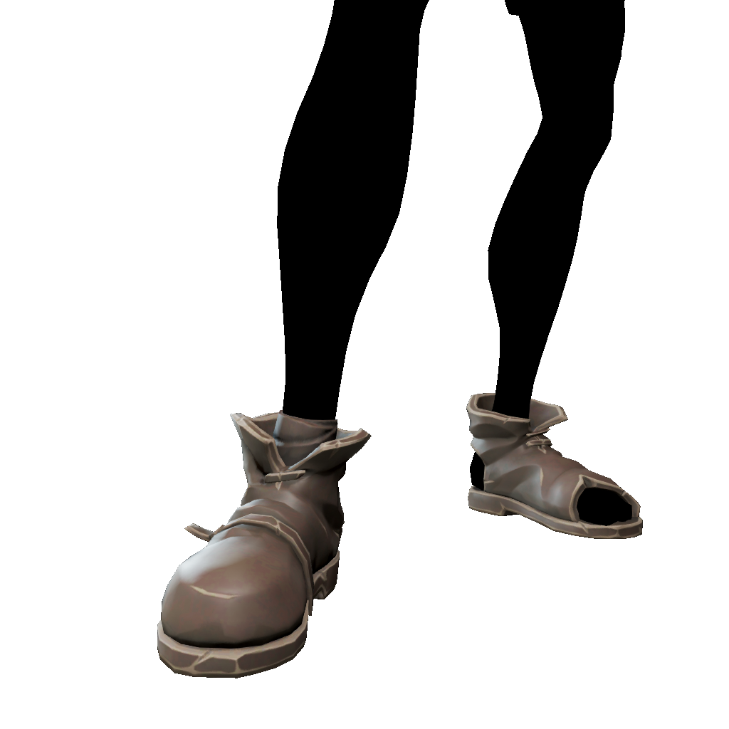 Bedraggled Castaway Bilge Rat Boots