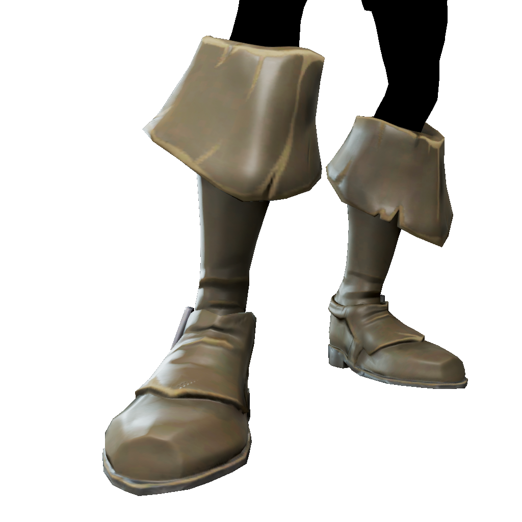 Cuffed High Boots