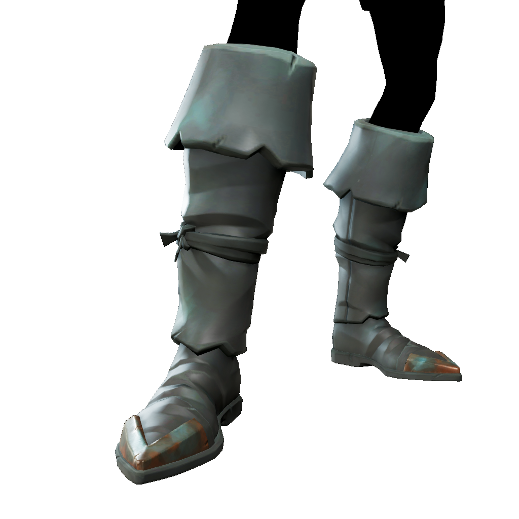 Rusted Skulls Bound Boots