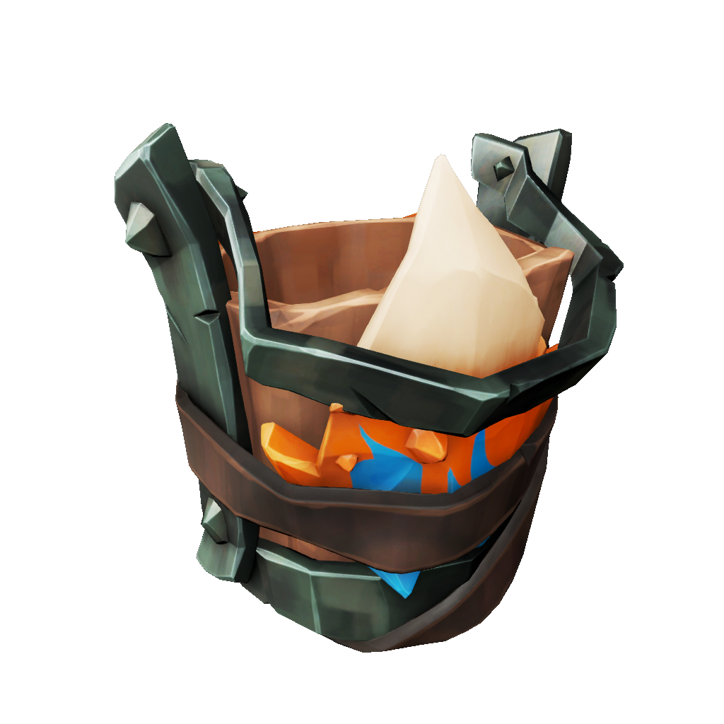 Azure Ocean Crawler Bucket