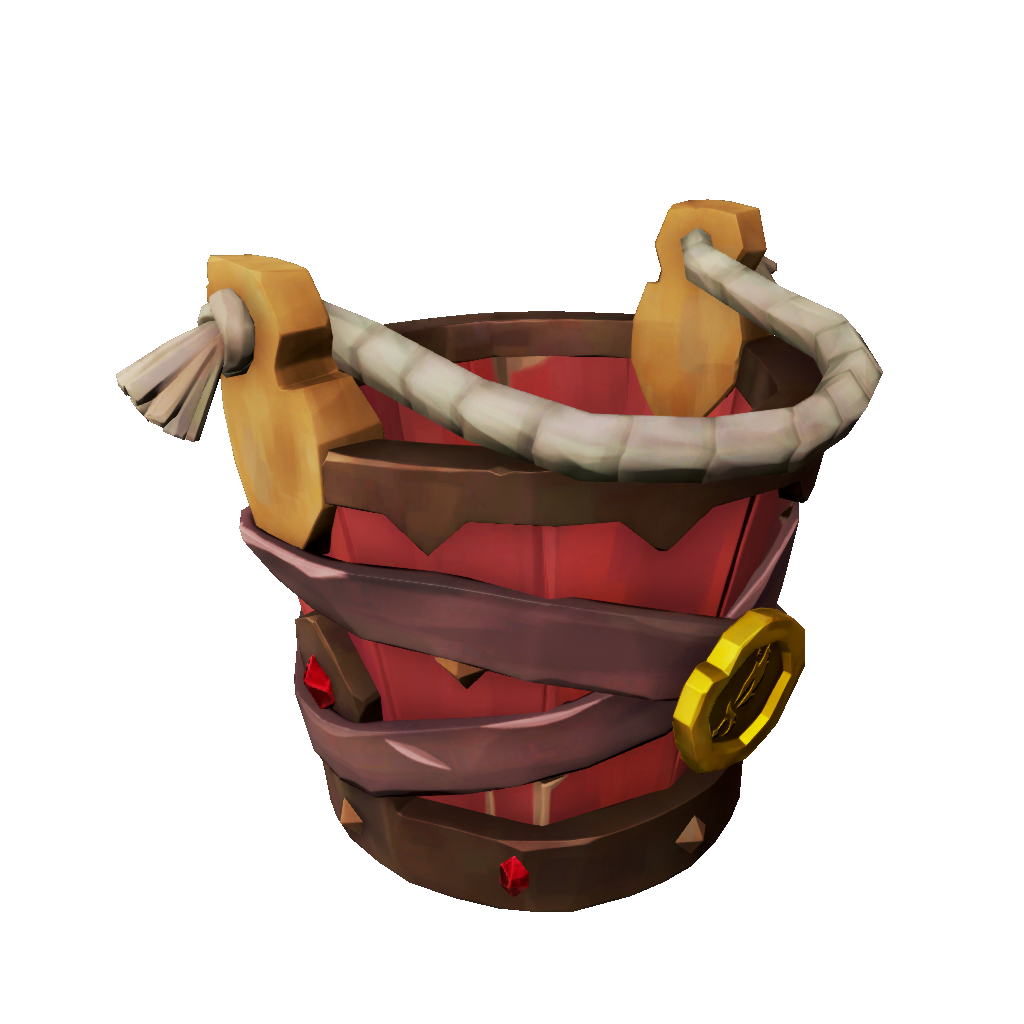 Flaming Jackal Bucket