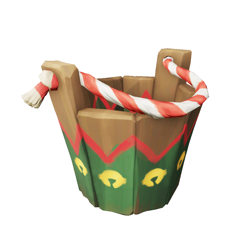Wreath of Winter Bucket