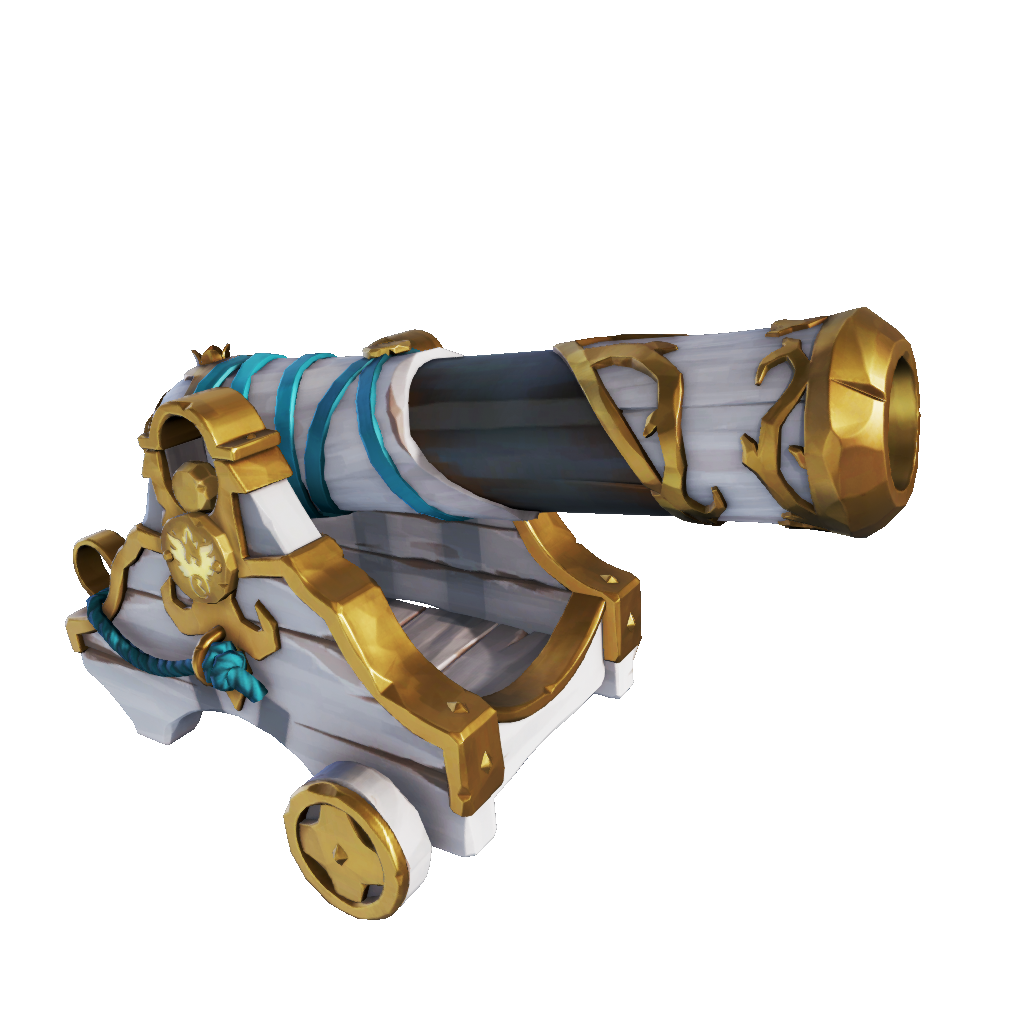 Gilded Phoenix Cannons