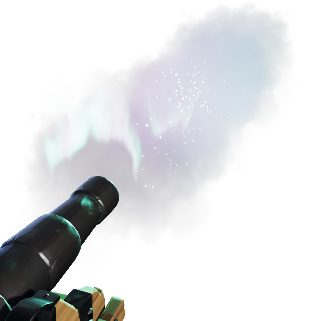 Boreal Aurora Cannon Flare