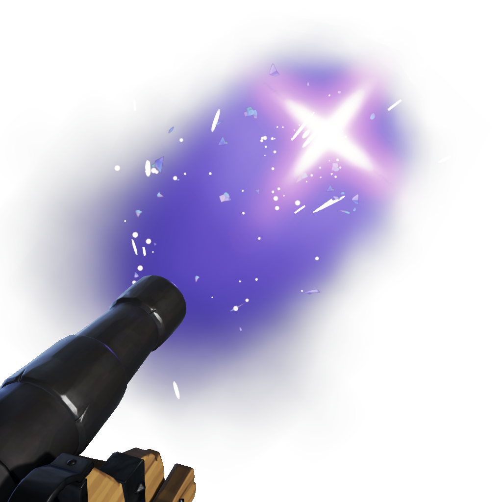 Radiant Comet Cannon Flare