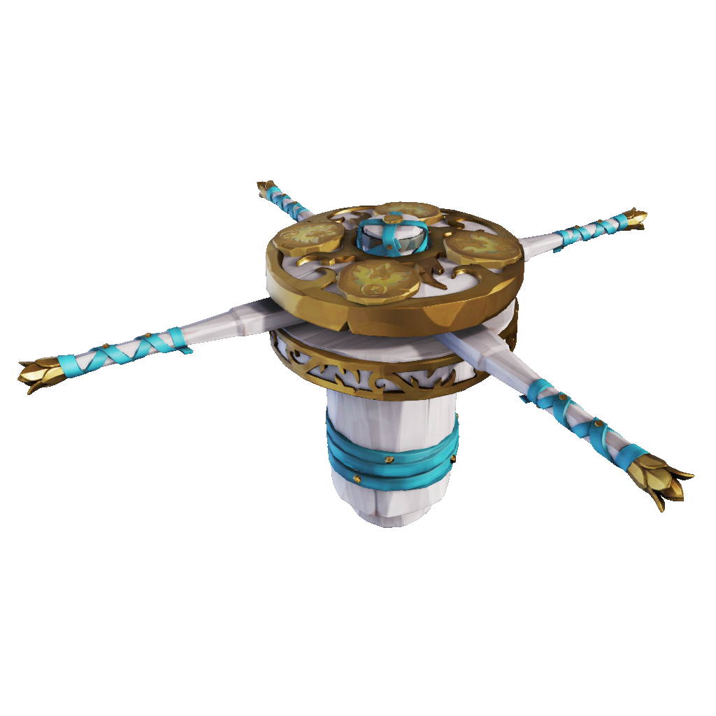 Gilded Phoenix Capstan