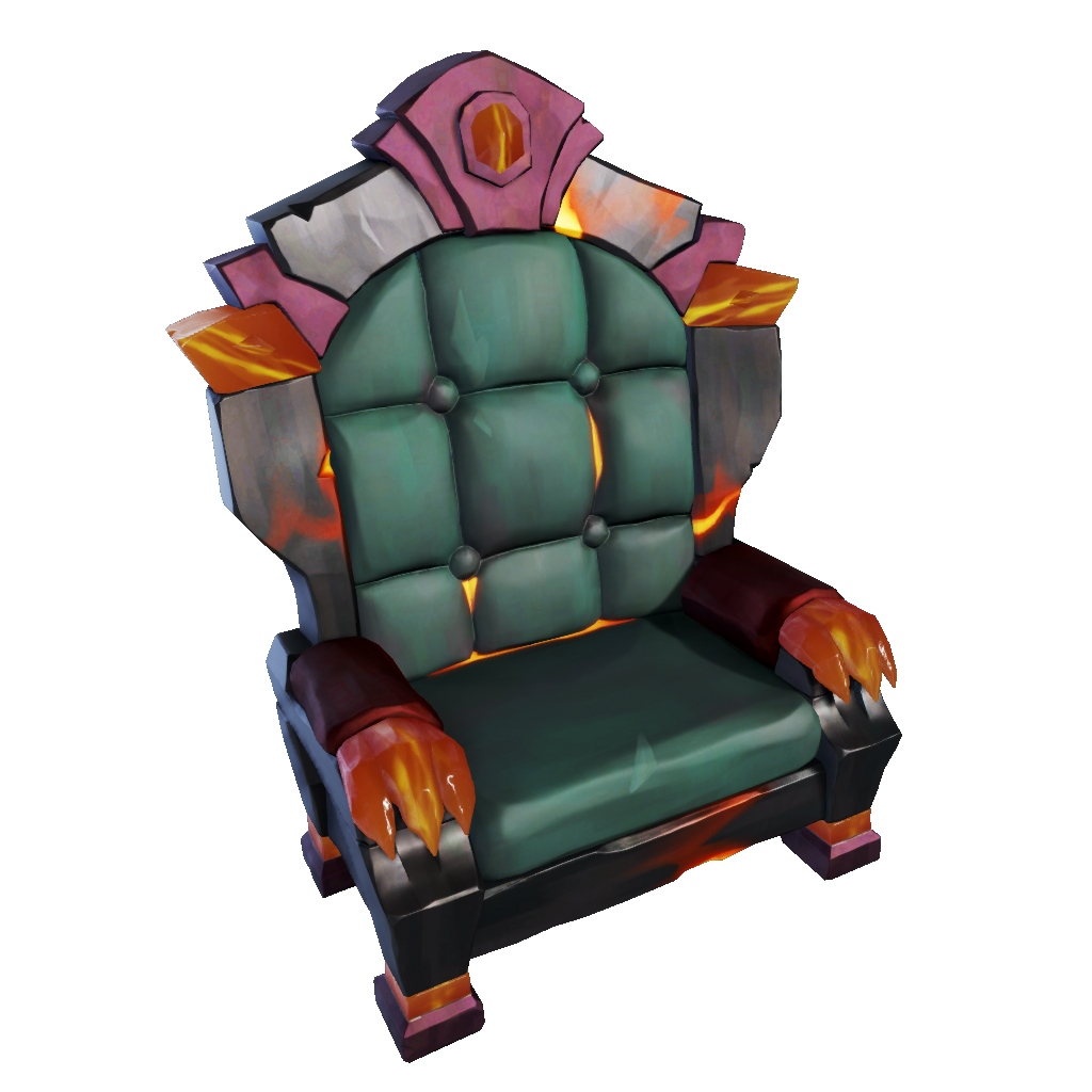 Ashen Dragon Captain's Chair