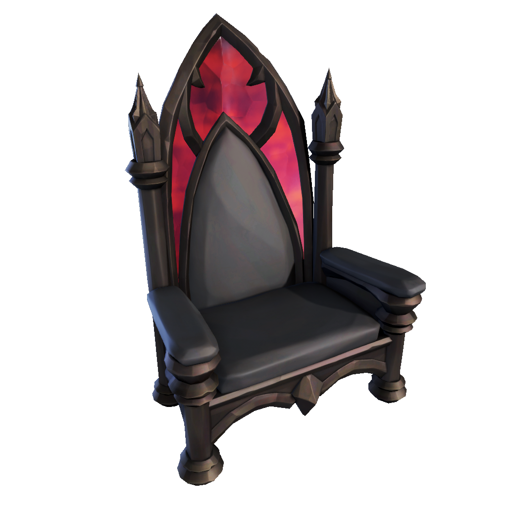 Crimson Crypt Captain's Chair