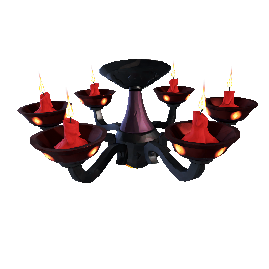 Ashen Dragon Captain's Chandelier
