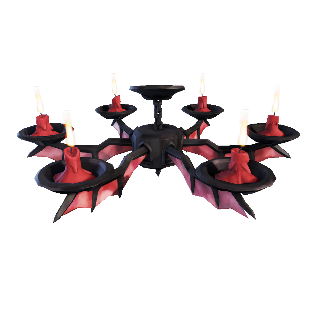 Crimson Crypt Captain's Chandelier