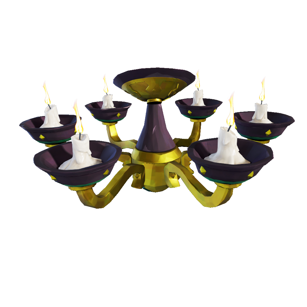 Eastern Winds Jade Captain's Chandelier