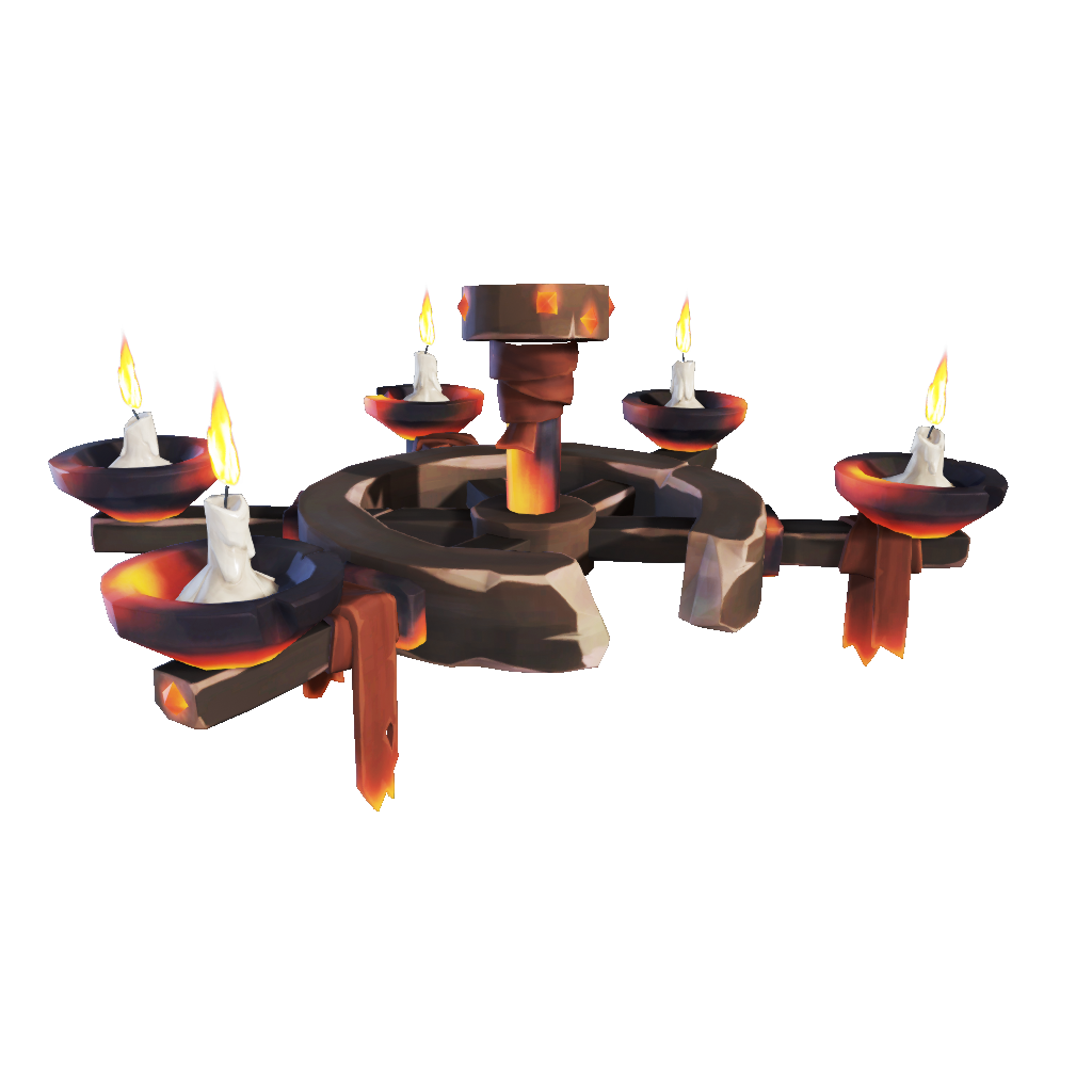 Scorched Forsaken Ashes Captain's Chandelier