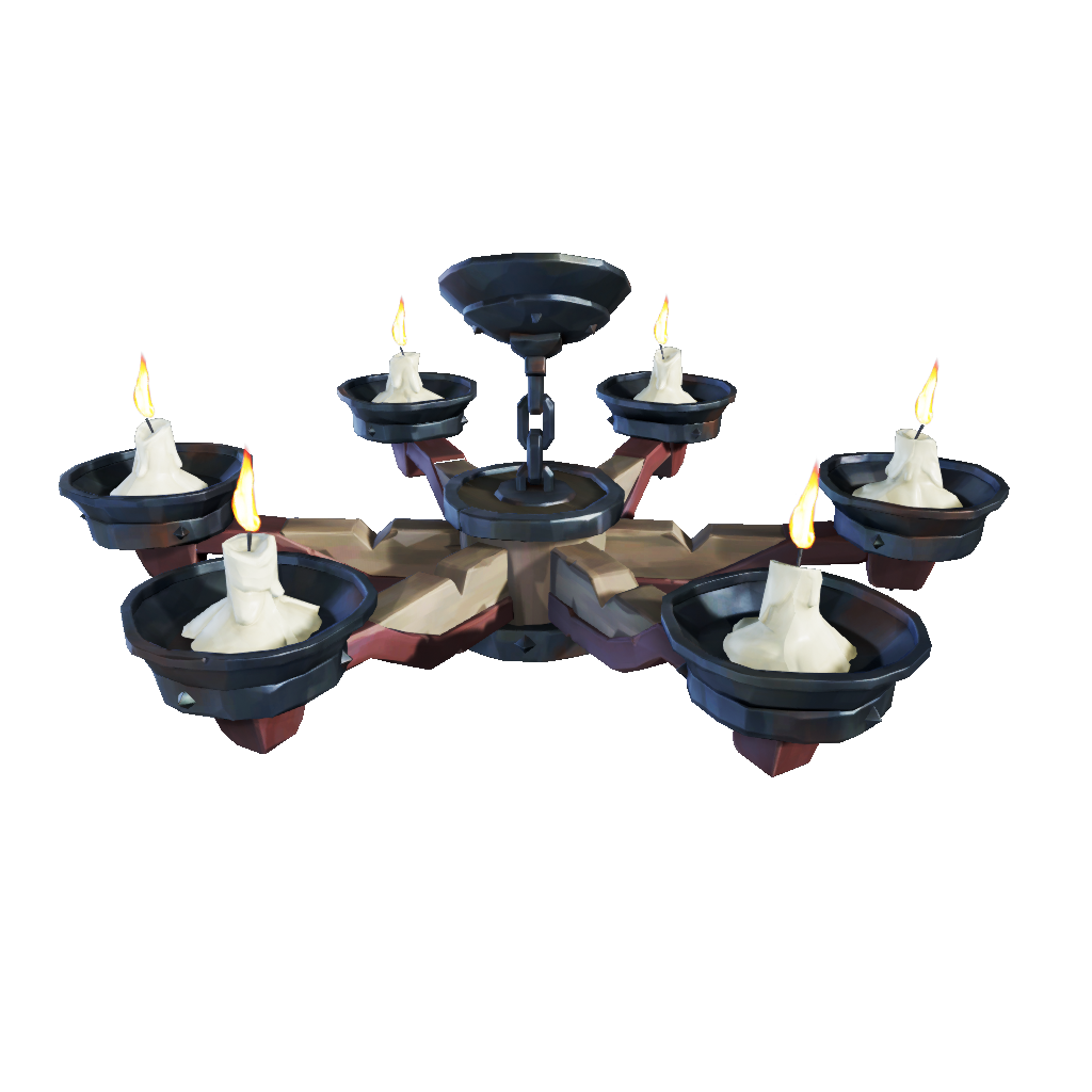 Sea Dog Captain's Chandelier