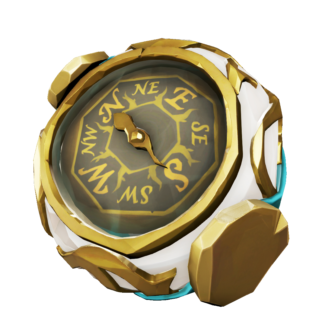 Gilded Phoenix Compass
