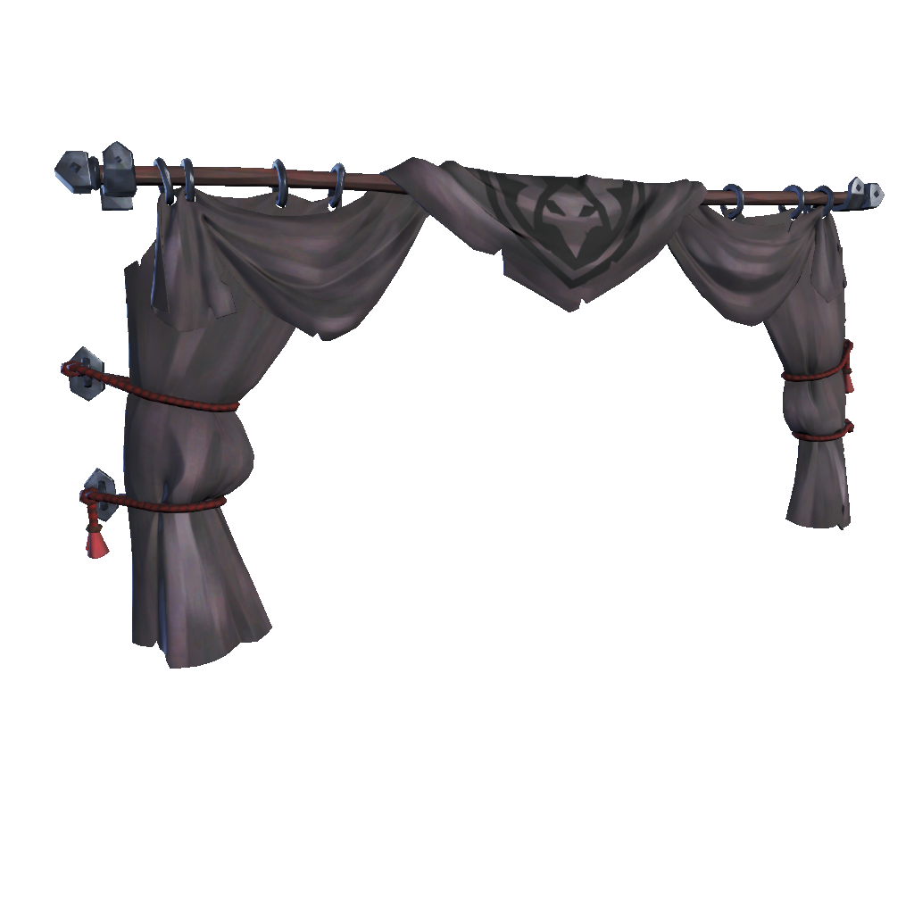 Crimson Crypt Captain's Curtains