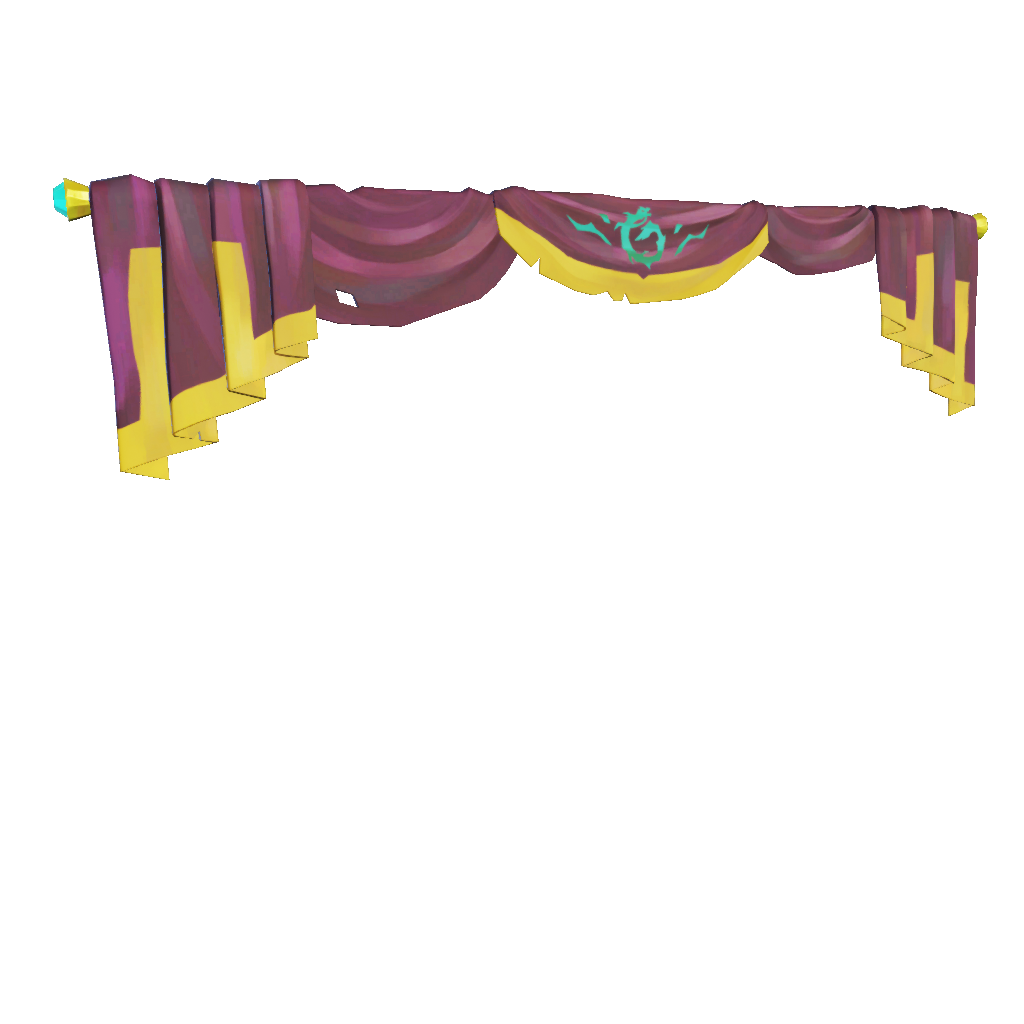 Eastern Winds Jade Captain's Curtains