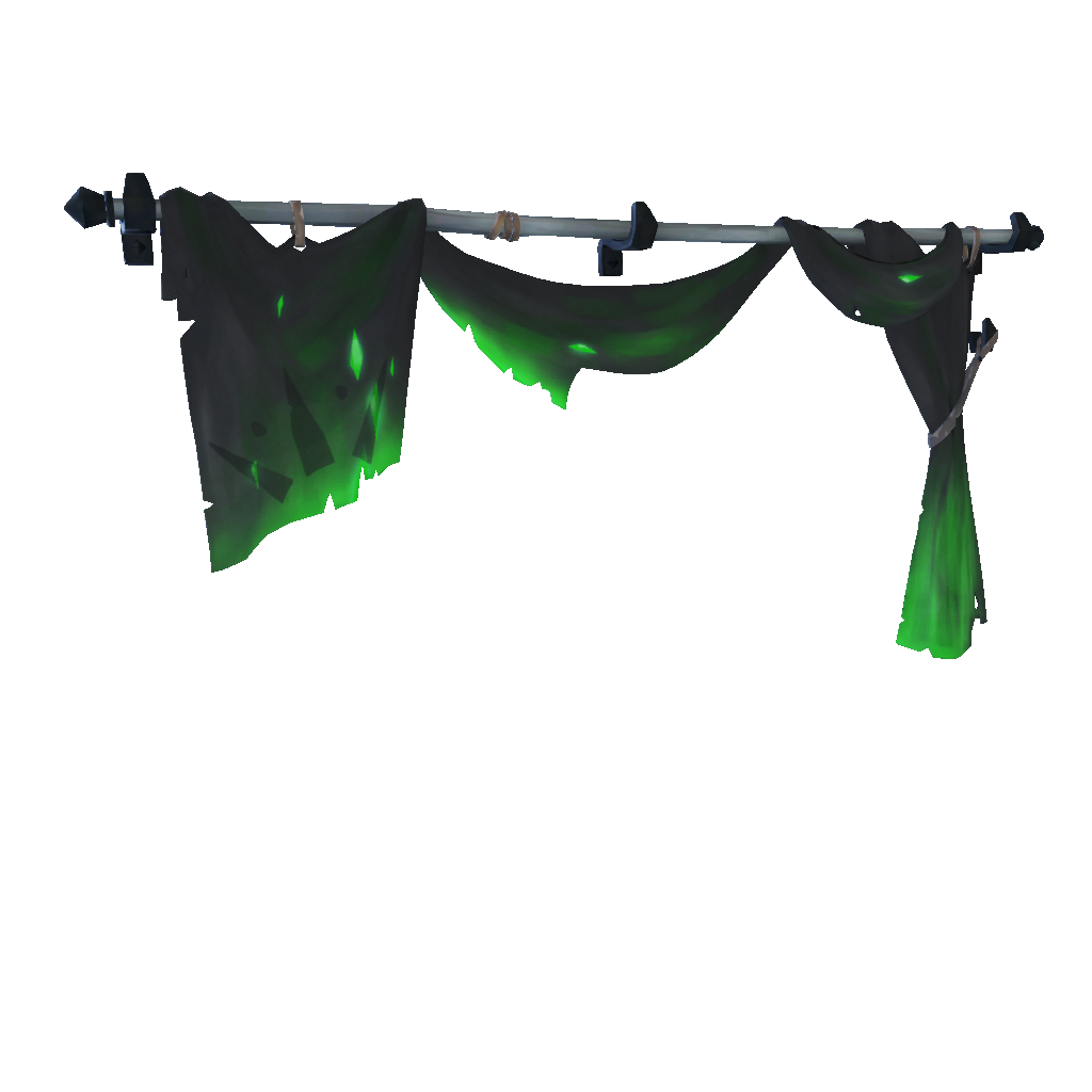 Obsidian Captain's Curtains