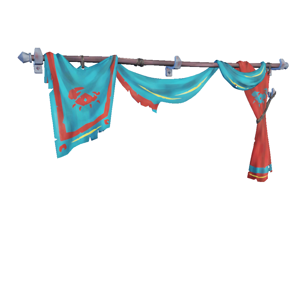 Ocean Crawler Captain's Curtains