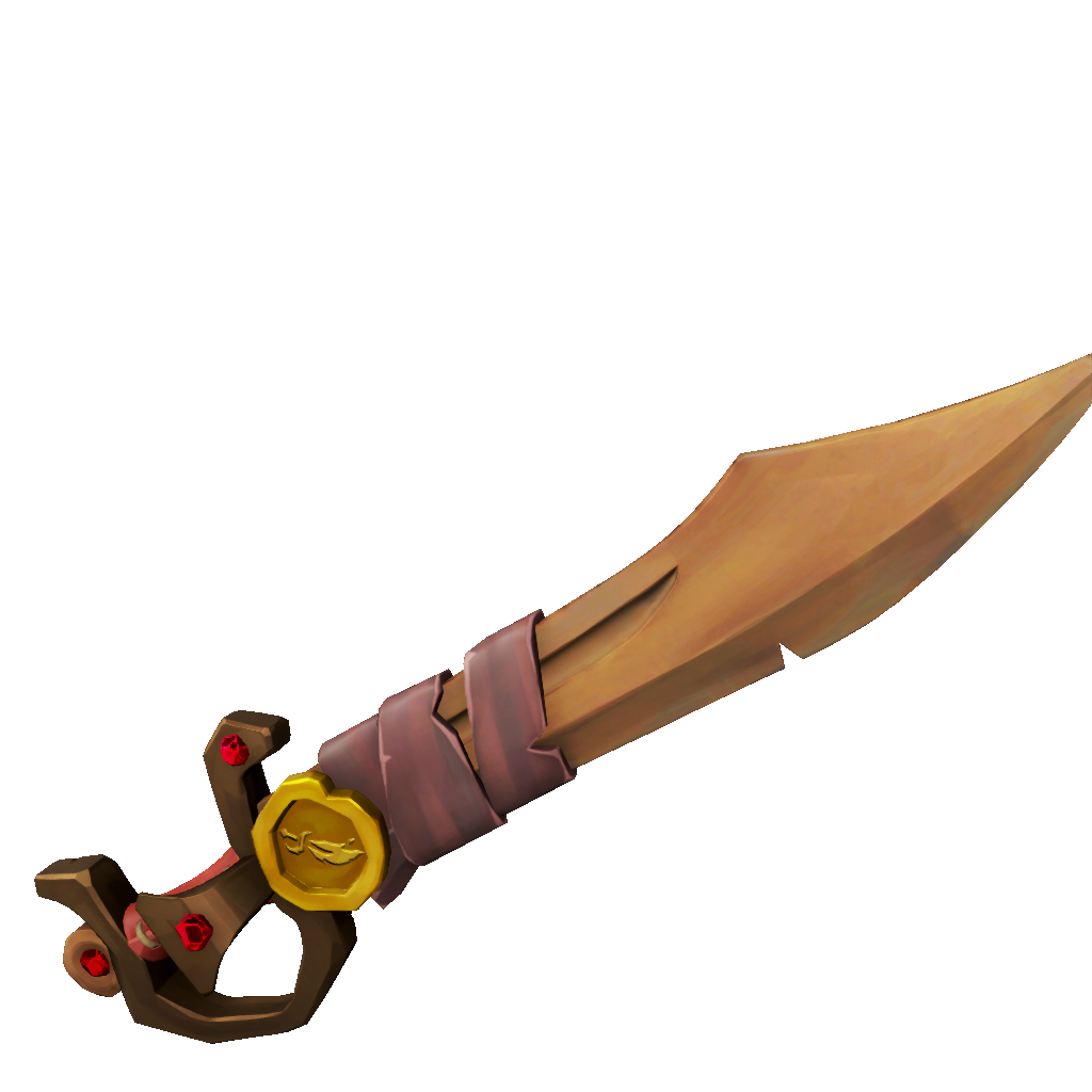Flaming Jackal Heavy Sword
