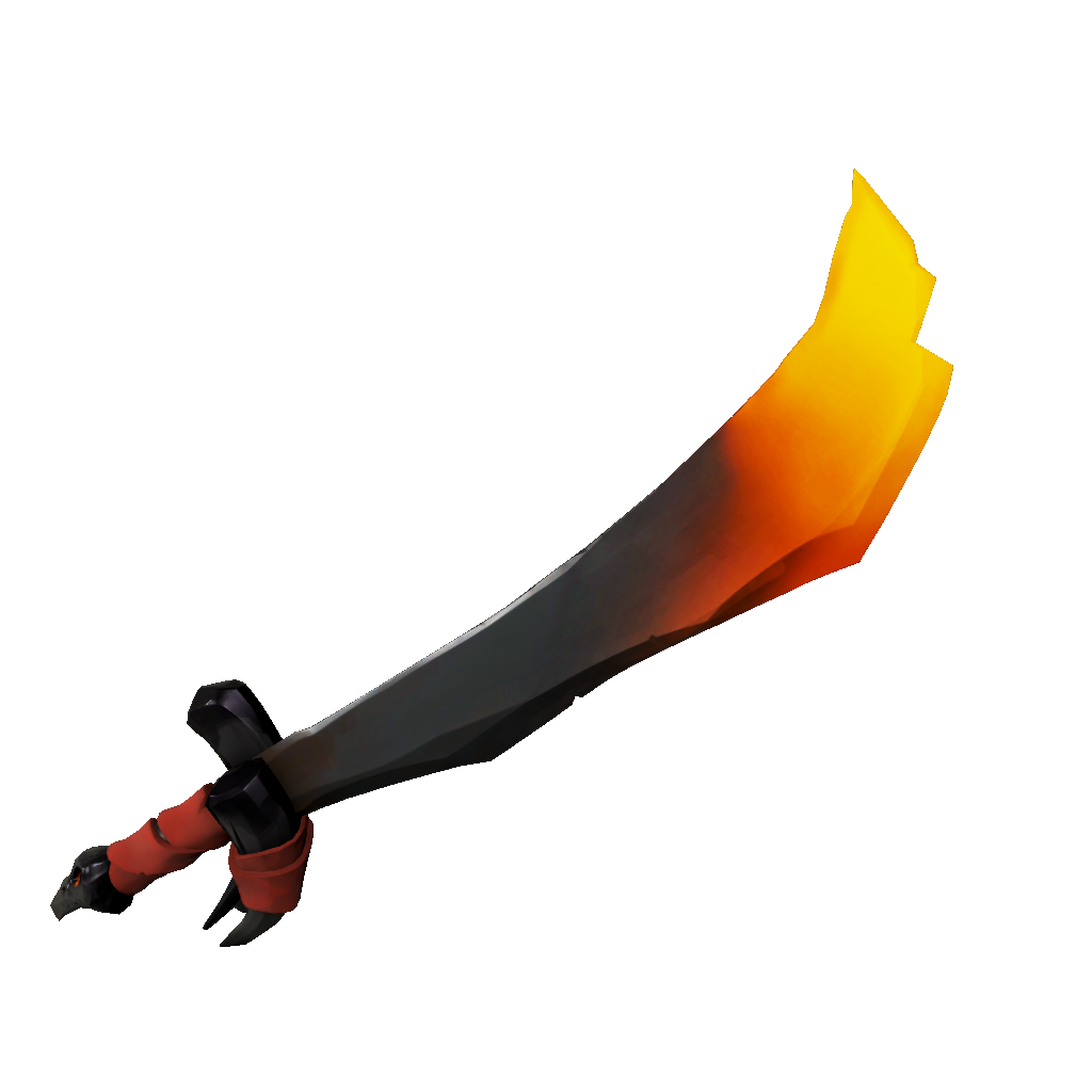 Obsidian Bone Crusher Cutlass