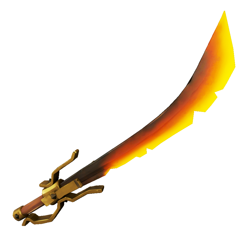 Scorched Forsaken Ashes Cutlass