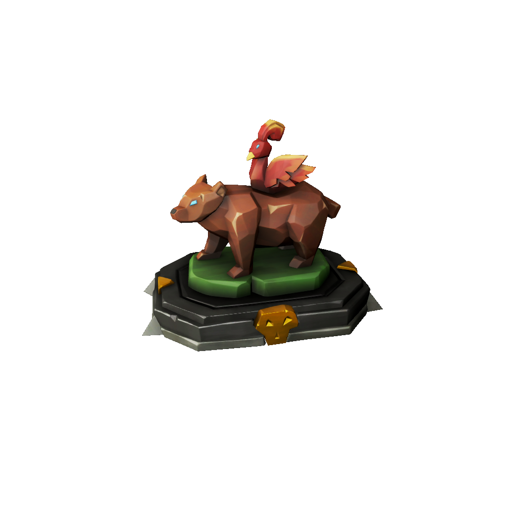 Bear & Bird Trinket