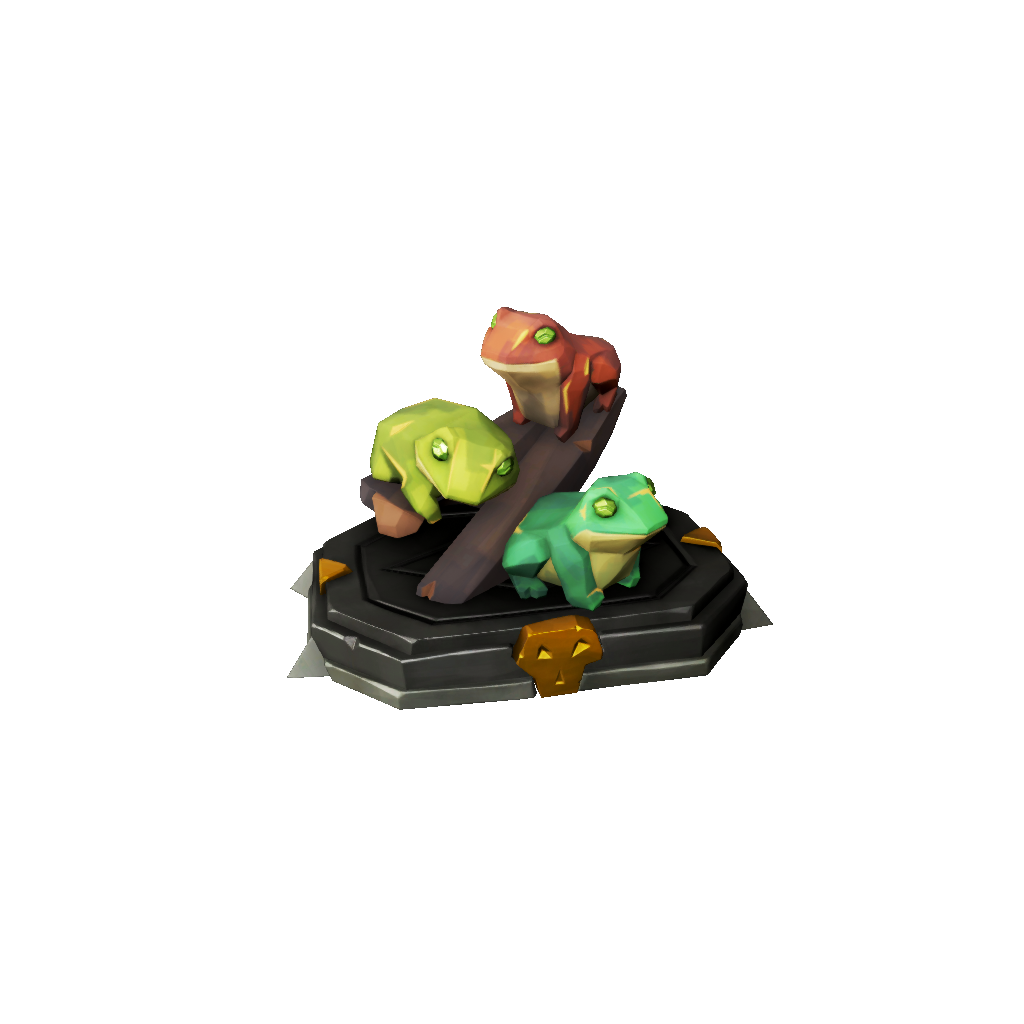 Fightin' Frogs Trinket