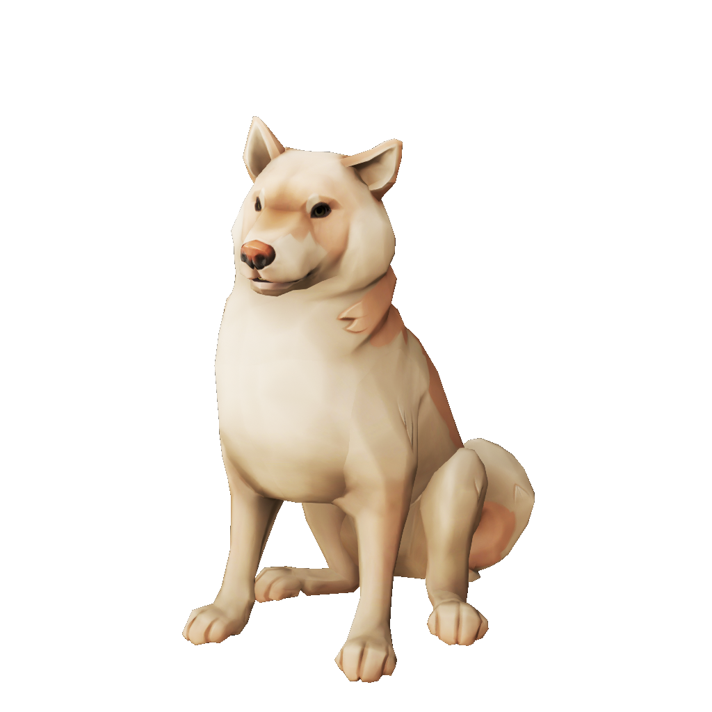 Cotton Boll Inu