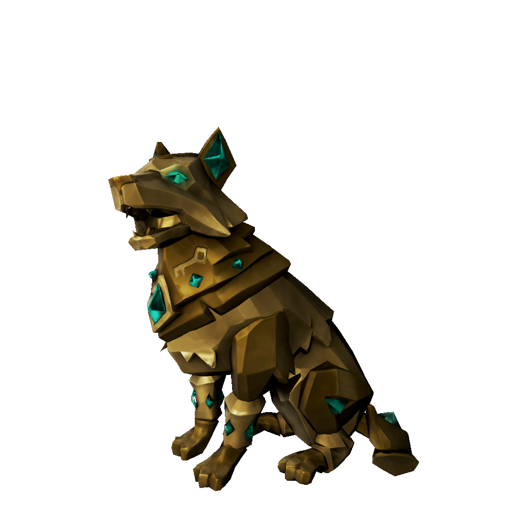 Gold Curse Alsatian
