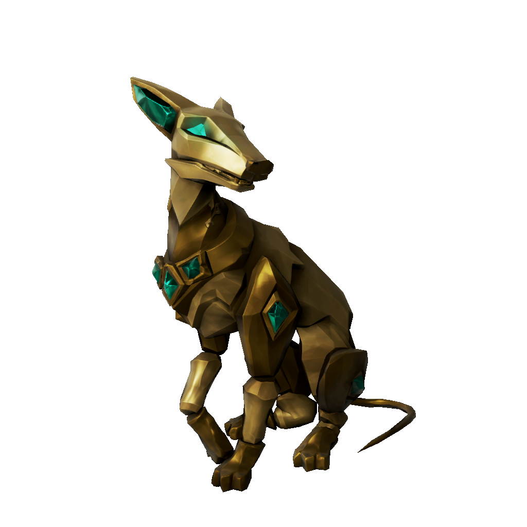 Gold Curse Whippet