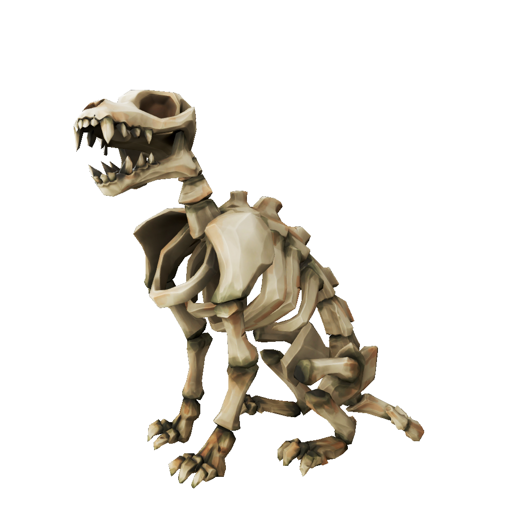 Skeleton Alsatian