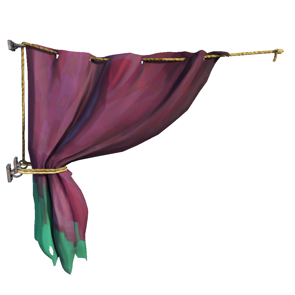 Eastern Winds Jade Captain's Drapes