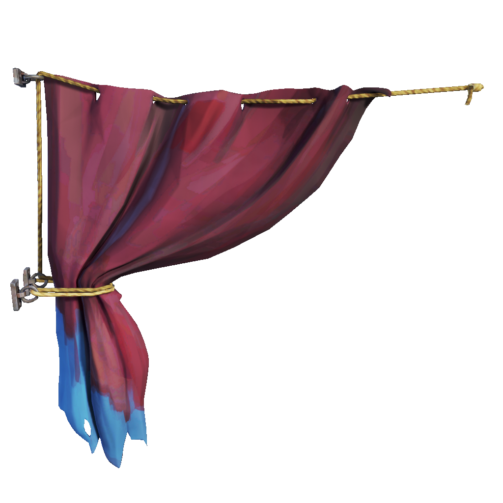 Kraken Captain's Drapes