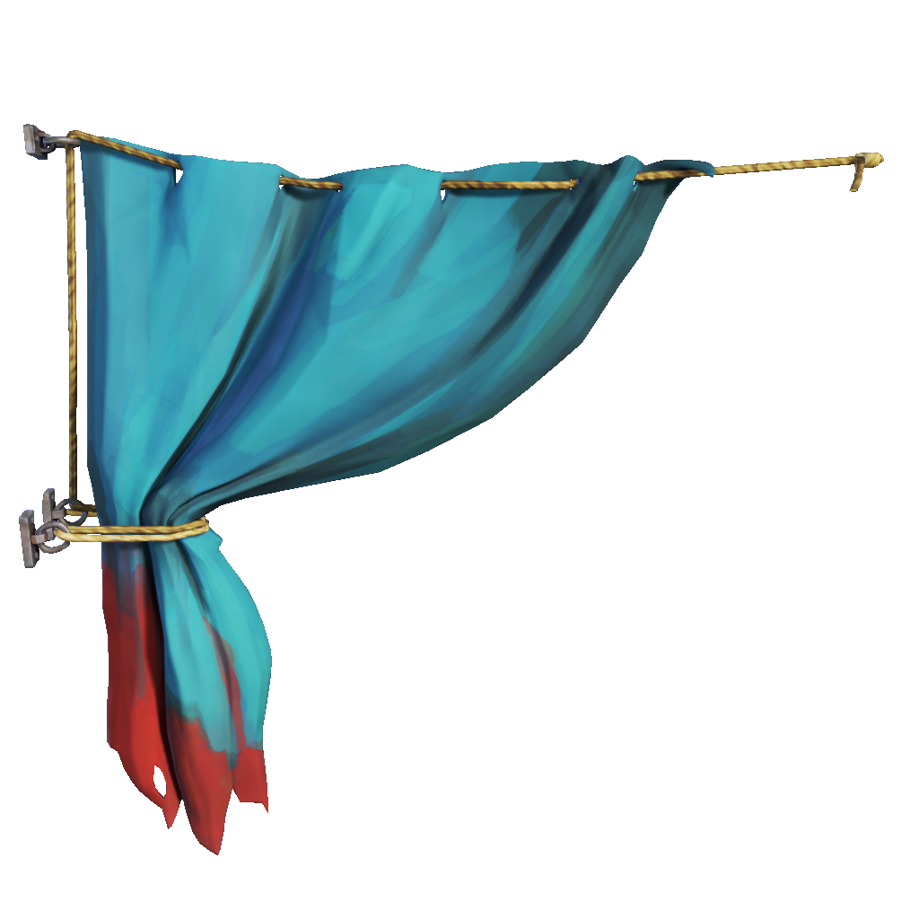 Ocean Crawler Captain's Drapes
