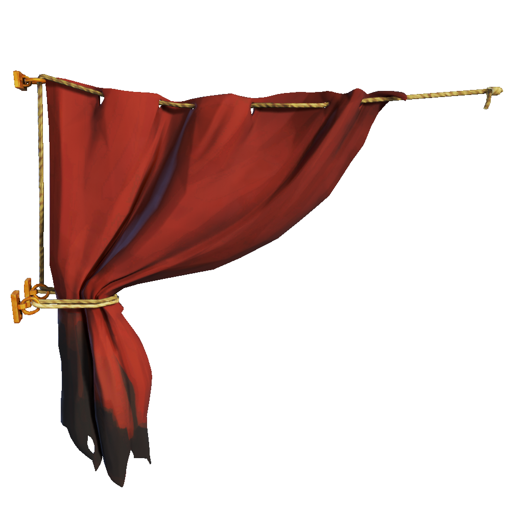 Wild Rose Captain's Drapes