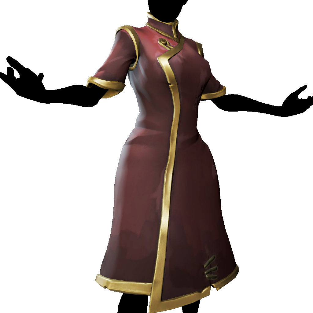 Eastern Winds Ruby Wrap Dress
