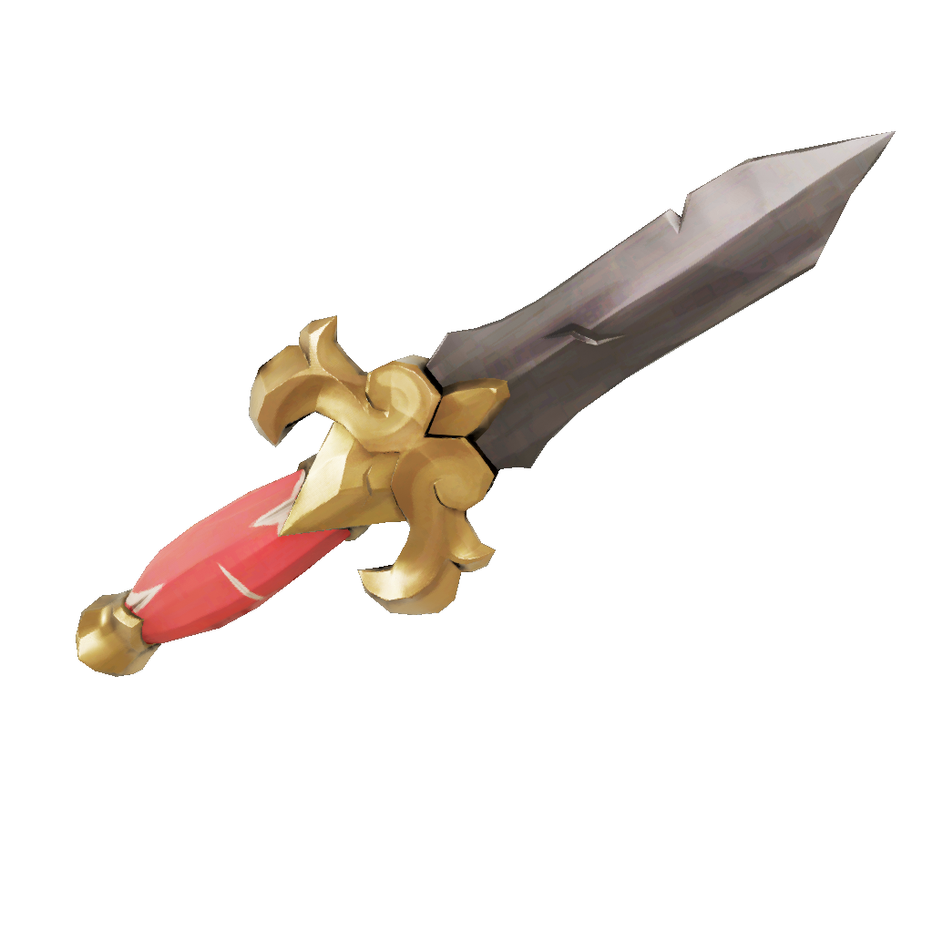 Courteous Knave Throwing Knives