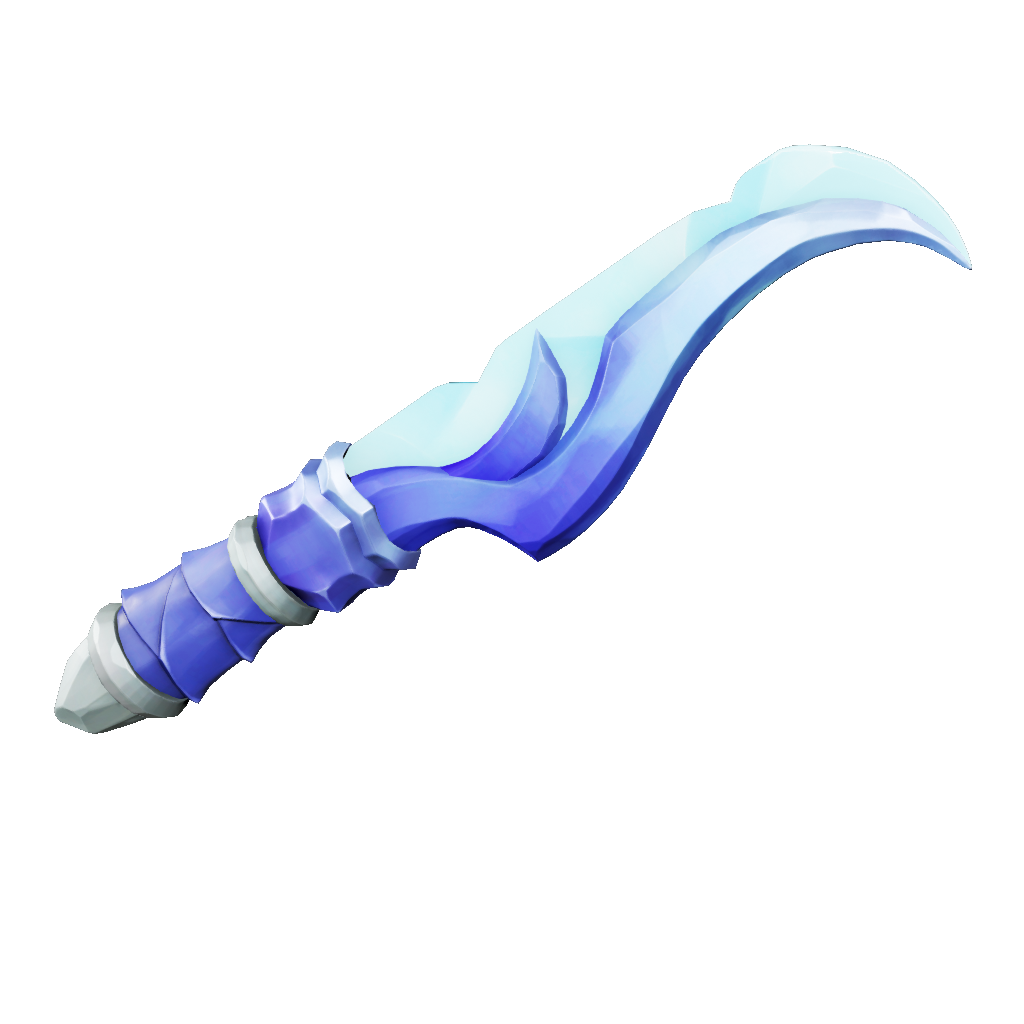Crystal Danger Throwing Knives