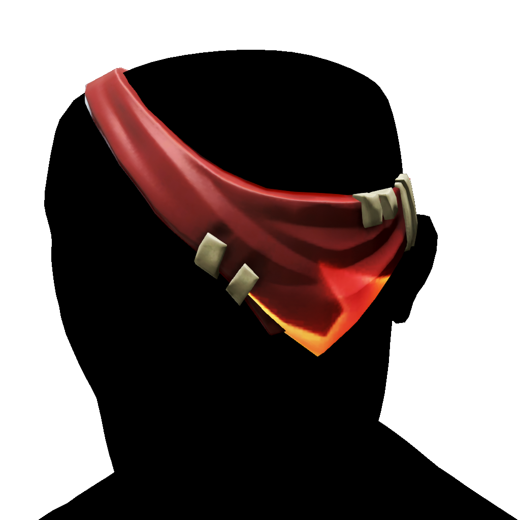 Burning Eyepatch of the Ashen Dragon