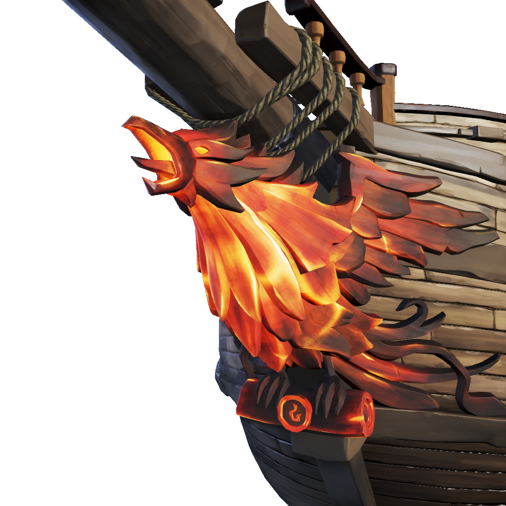 Black Phoenix Figurehead