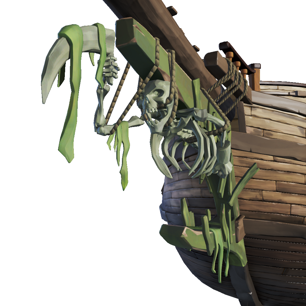 Collector's Cursed Ferryman Figurehead