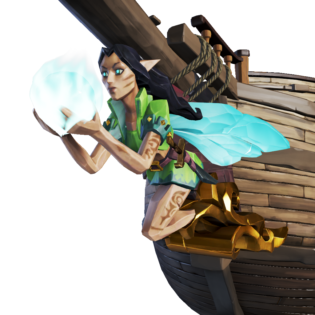 Collector's Elemental Power Figurehead